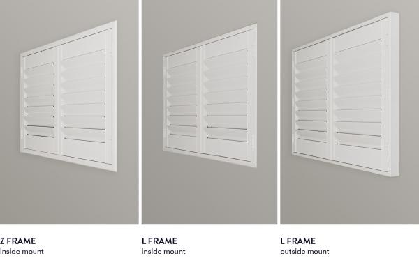 frame types help the shutters dept