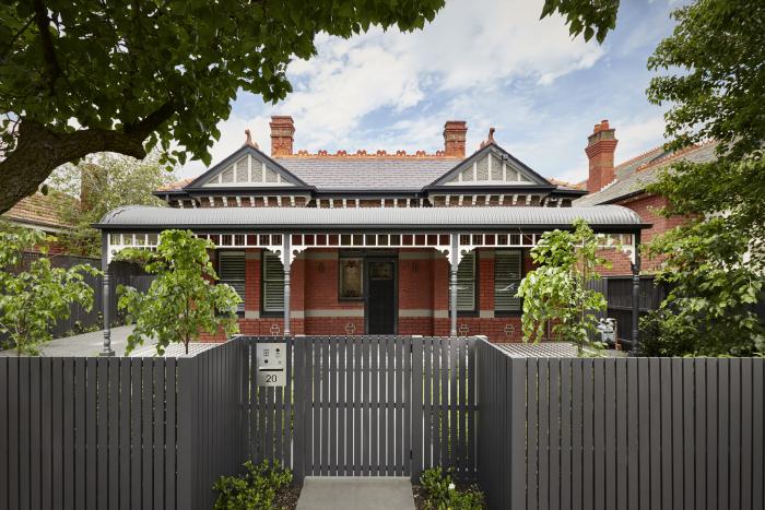 DIY shutters look great at this home